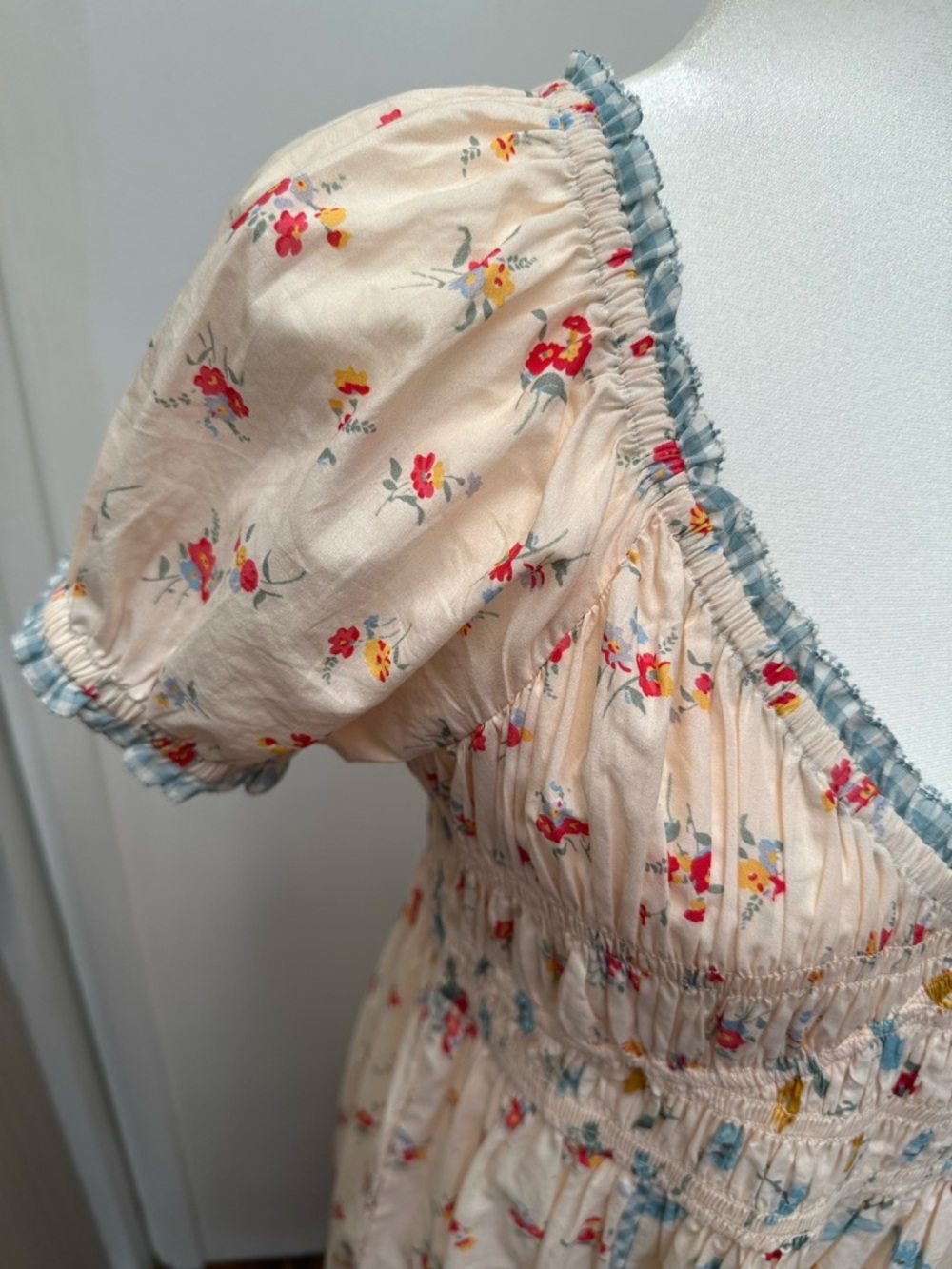 NWT Christy Dawn The Matilde Dress Lantana Blooms (Large) - Picture 5 of 5